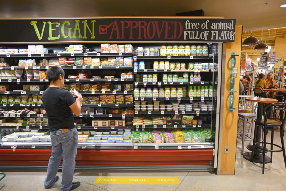 Vegan food shop